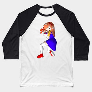 Acrobat Juju Spirit Catcher YayaLand Scary Mansion Character Official Baseball T-Shirt